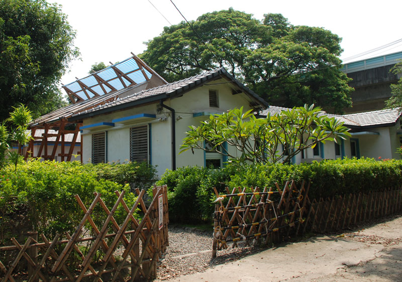 整修後的日式老宿舍融入綠建築概念。（圖∕張筧 攝）