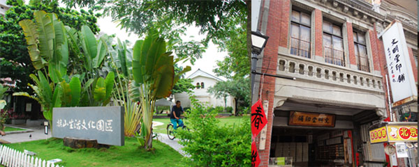 旗山生活文化園區與老街建築都是旗山旅遊特色景點。（圖∕張筧 攝）