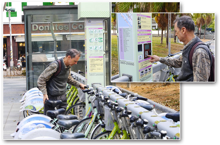 完善的自行車道及租賃站系統，讓高雄成為國際知名的單車友善城市。（圖∕張簡英豪 攝）