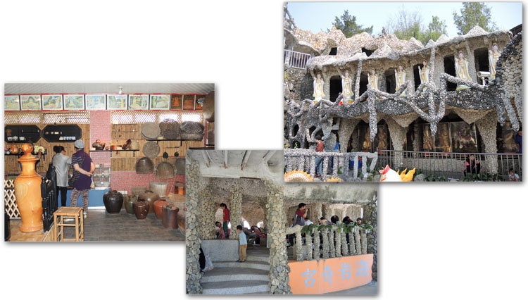 石頭廟與慈玄文物館每逢假日吸引眾多民眾參訪。（圖∕徐世雄 攝）