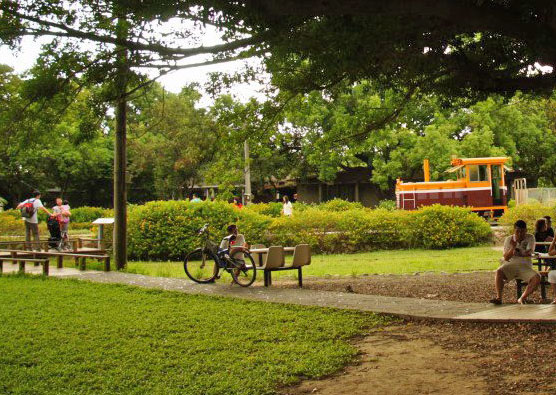 橋頭糖廠園區裏有豐富的台灣糖業文化景觀兼具遊憩與教育功能。（圖∕林恆昌 攝）