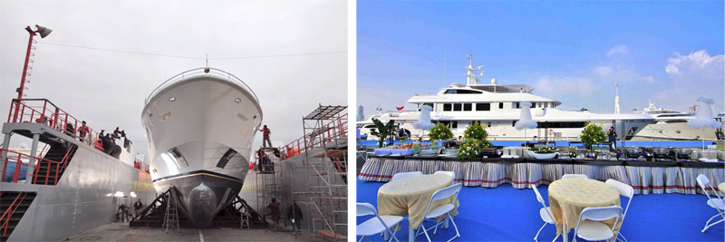 首屆台灣國際遊艇展明年5月將在高雄世貿會展中向全世界展現高雄遊艇產業實力。（圖∕嘉鴻遊艇公司 提供）