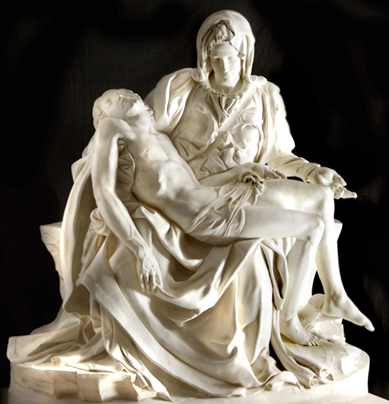 米開朗基羅的雕刻作品展現文藝復興時期的極致藝術（圖∕高雄市立美術館提供）