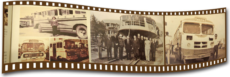 營運長達76年的高雄市公車是許多老市民心中溫馨的回憶。（圖∕高雄市歷史博物館、高雄市公車處 提供）