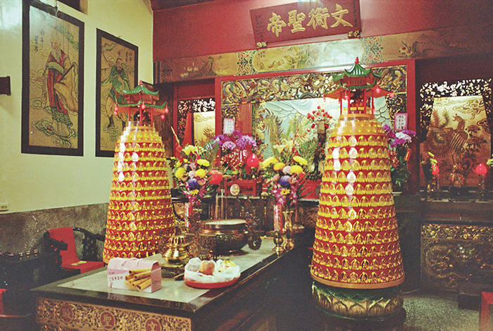 文聖殿訴說澎湖社仔的文化歷史。Cianjin's Saint of Culture Temple has long been associated with migrants from Penghu who settled in Kaohsiung.