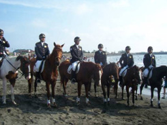 睽違半年未見的觀光騎警隊，終於在夏日高雄活動重現英姿。（圖/港都騎警隊提供）