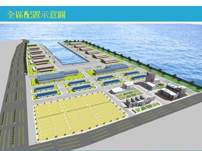 南星計畫遊艇產業園區是台灣第一個以「遊艇」為主題的產業區。(圖：高雄市政府海洋局提供)