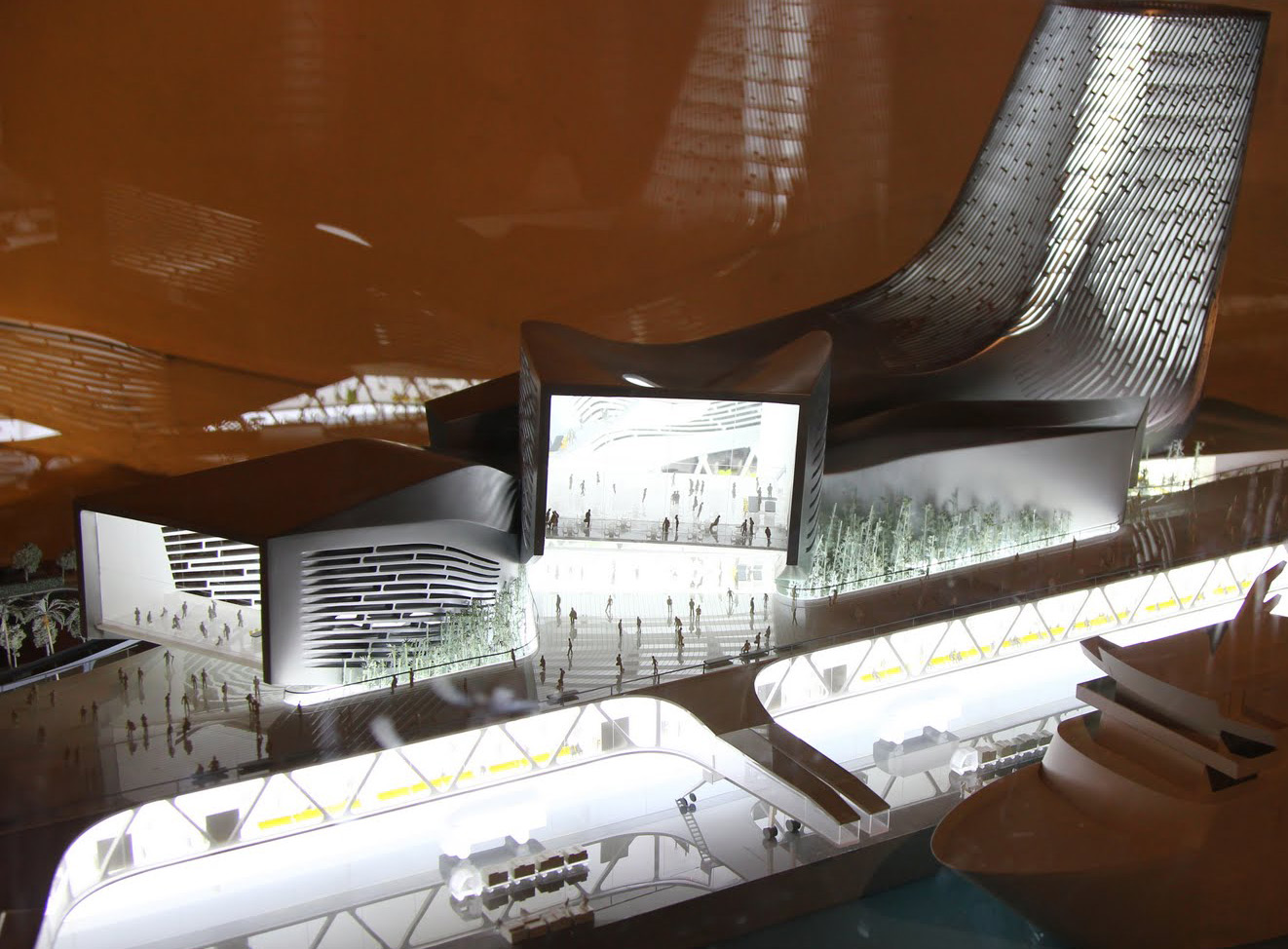 高雄港埠旅運中心的興建將為高雄打通世界海洋之路(設計模擬圖)。(圖：交通部高雄港務局)