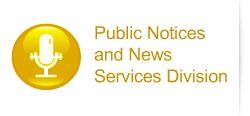 Public Notices and News Services Division