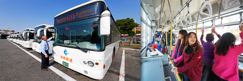 港都客運與六家民營客運業者聯營上路，開啟高雄市公車服務的新里程碑。（圖∕張簡英豪 攝‧李士豪 攝）
