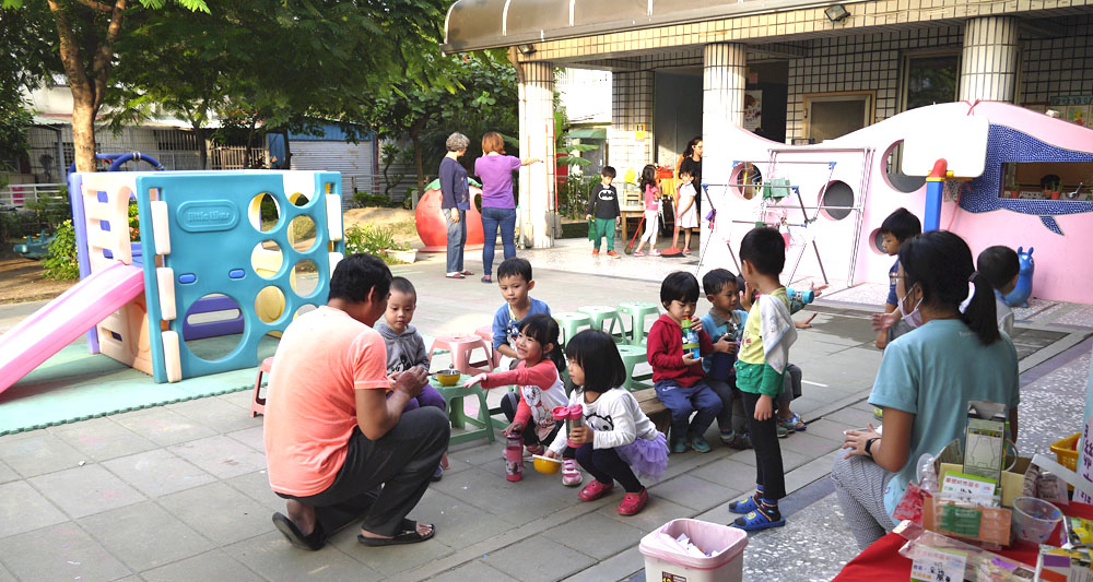 非營利幼兒園是政府與民間合作的幼兒園，提供平價且優質的教保服務。（圖/李昀諭 攝）