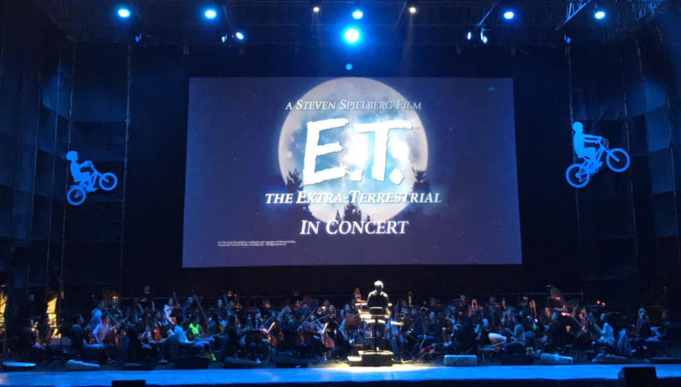 三月打頭陣的《ET.外星人》草地音樂會。（照片提供 ／高雄市政府文化局）