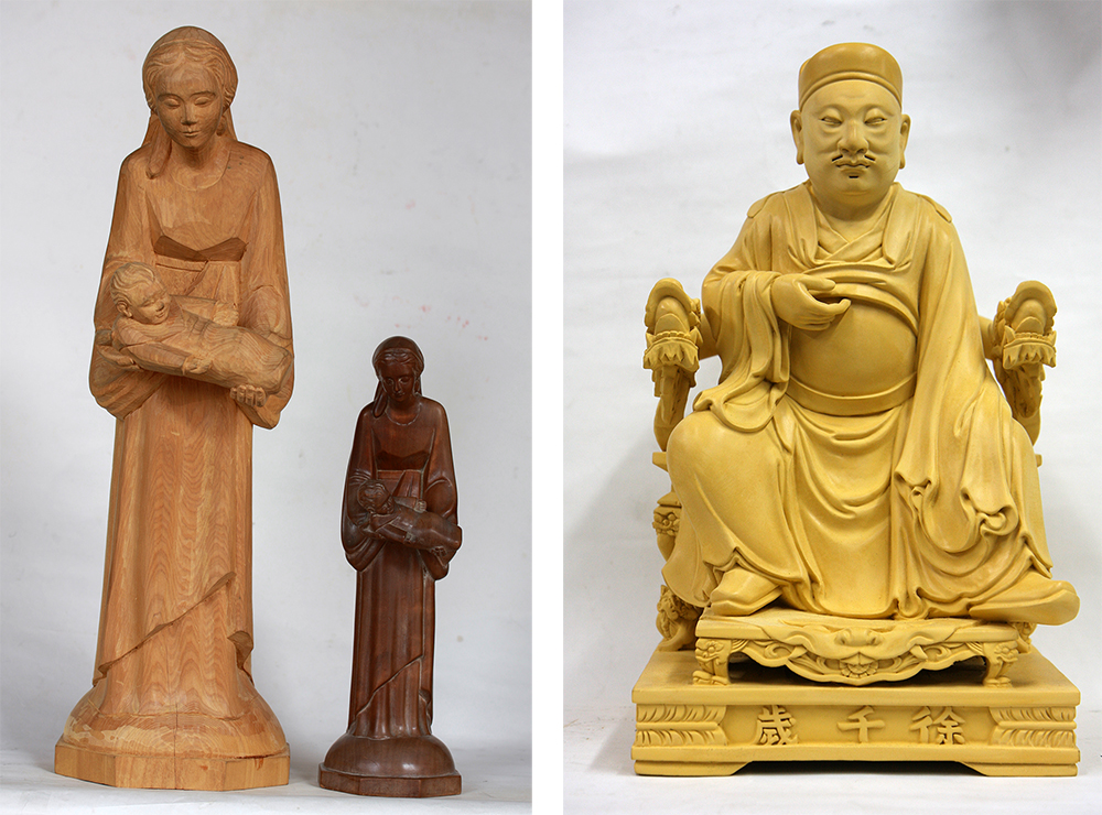 陳峻漢在校主修西洋人體雕塑，讓他穿梭傳統與現代工藝之間遊刃有餘。（照片提供／陳峻漢）