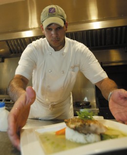 利用高雄在地新鮮食材，融合東方料理口味，Mitchel Ramos為我們獻上他的新式法國料理。