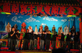 「金鷹閣掌中劇團」是台灣高雄在地40年歷史的老招牌劇團。（圖/郭力睿攝）