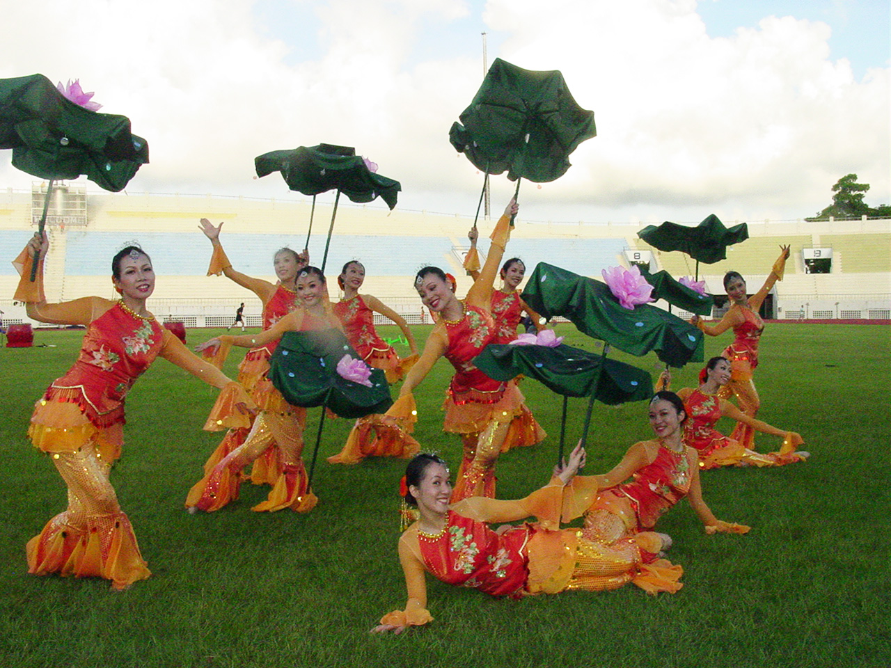 汎美舞團的蓮荷舞，將在2009世運會閉幕時完整呈現。(圖/汎美舞團提供)