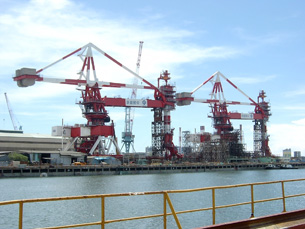 鄭文隆認為台船應與中鋼、中鋼機、唐榮等小港附近的公司，形成重工業集團，發展出產業鏈。（圖／台船公關課提供）