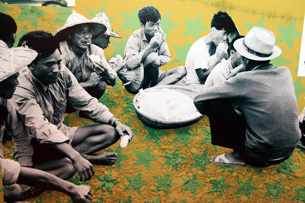 原本以米為主食的南台灣民眾，在美援物資的影響下，也吃起麥子製作的饅頭。（圖／林育恩翻拍）
