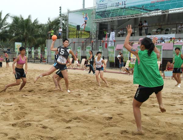 2009年世運會水上運動項目沙灘手球、水上救生等，將有優質比賽場地可用。（攝影/鮑忠暉）