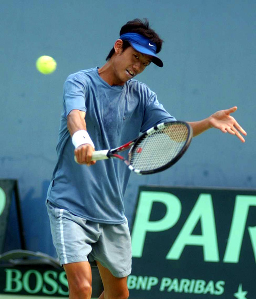 盧彥勳、王宇佐與各國網球好手，2011年初將在高雄巨蛋進行網球夢幻球星賽。(圖/陳俊合攝)