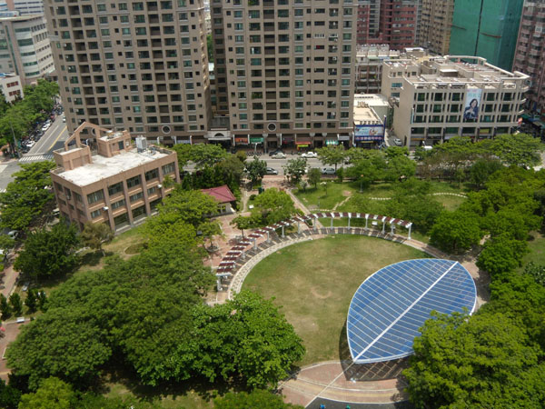 福山藥用植物園設置太陽光電設施。(圖/高雄市政府工務局 提供)