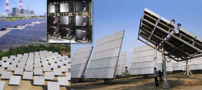 太陽能產業在高雄蓬勃發展。（圖/台灣電力公司、行政院原子能委員會核能研究所、電信技術中心綠色通訊實驗室、蔡明余）